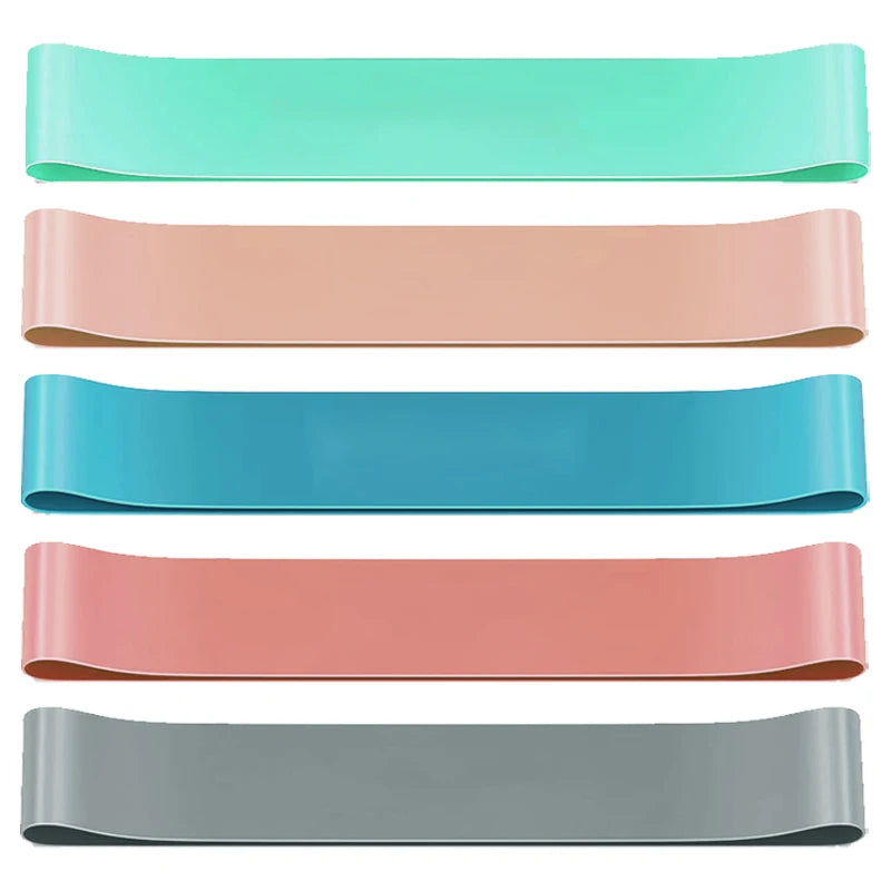 Diferentes bandas de resistencia Banda de yoga Banda de ejercicio para fitness Banda de tensión para cadera Banda elástica para piernas sentadillas Baile Banda elástica de estiramiento